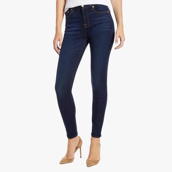 7 For All Mankind High Waist Skinny Women’s Jeans - 26 - Picture 3 of 17